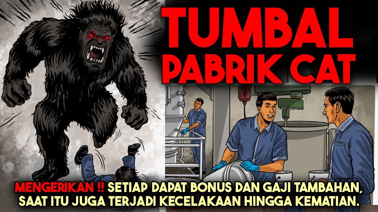 TUMBAL PABRIK CAT - Cerita Hantu Seram