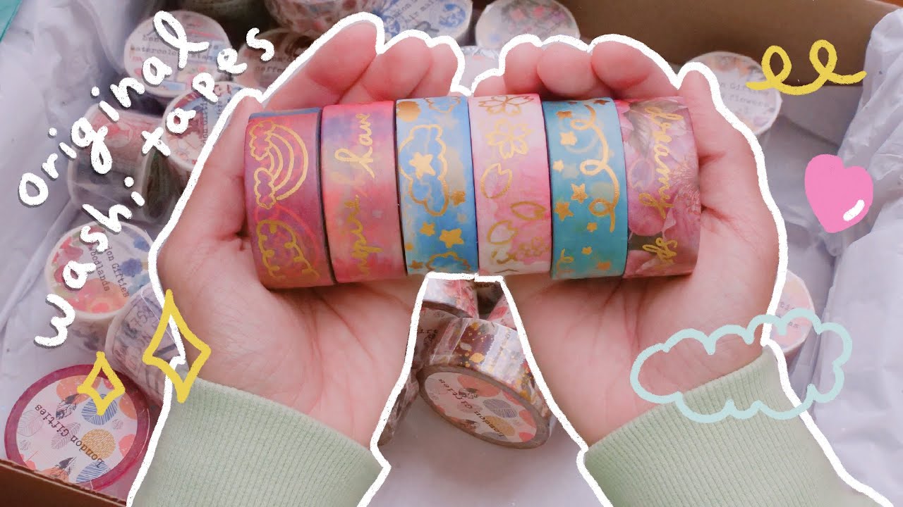 Unboxing London Gifties Package + Original Washi Tape Collaboration Reveal! 👀 | Rainbowholic