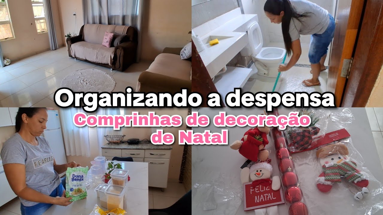 Vlog de Limpeza e organização |Potes hermético da shopee💖 |faxinei o banheiro |limpeza no lar 