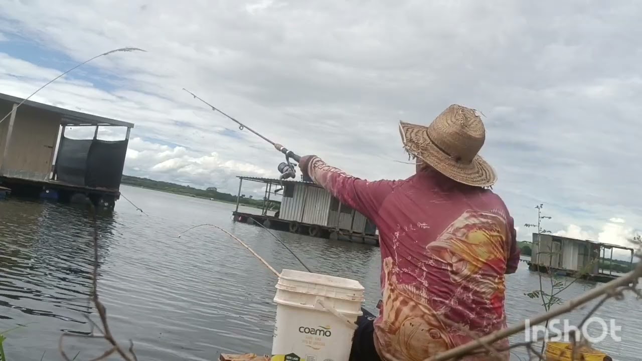 Que pescaria foi essa .família...Rio marinheiro