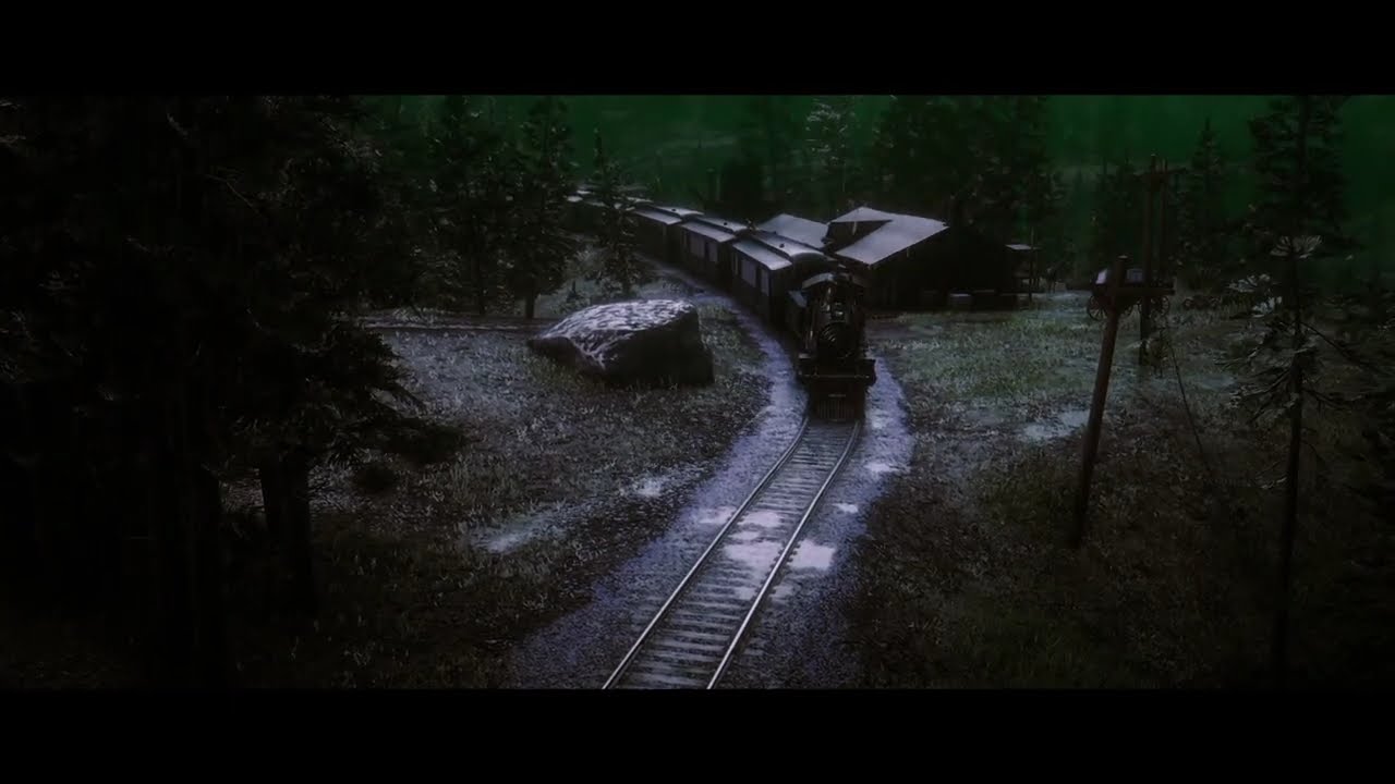 (RAIN SOUND) TRAIN RIDE CURE FOR DEPRESSION AND