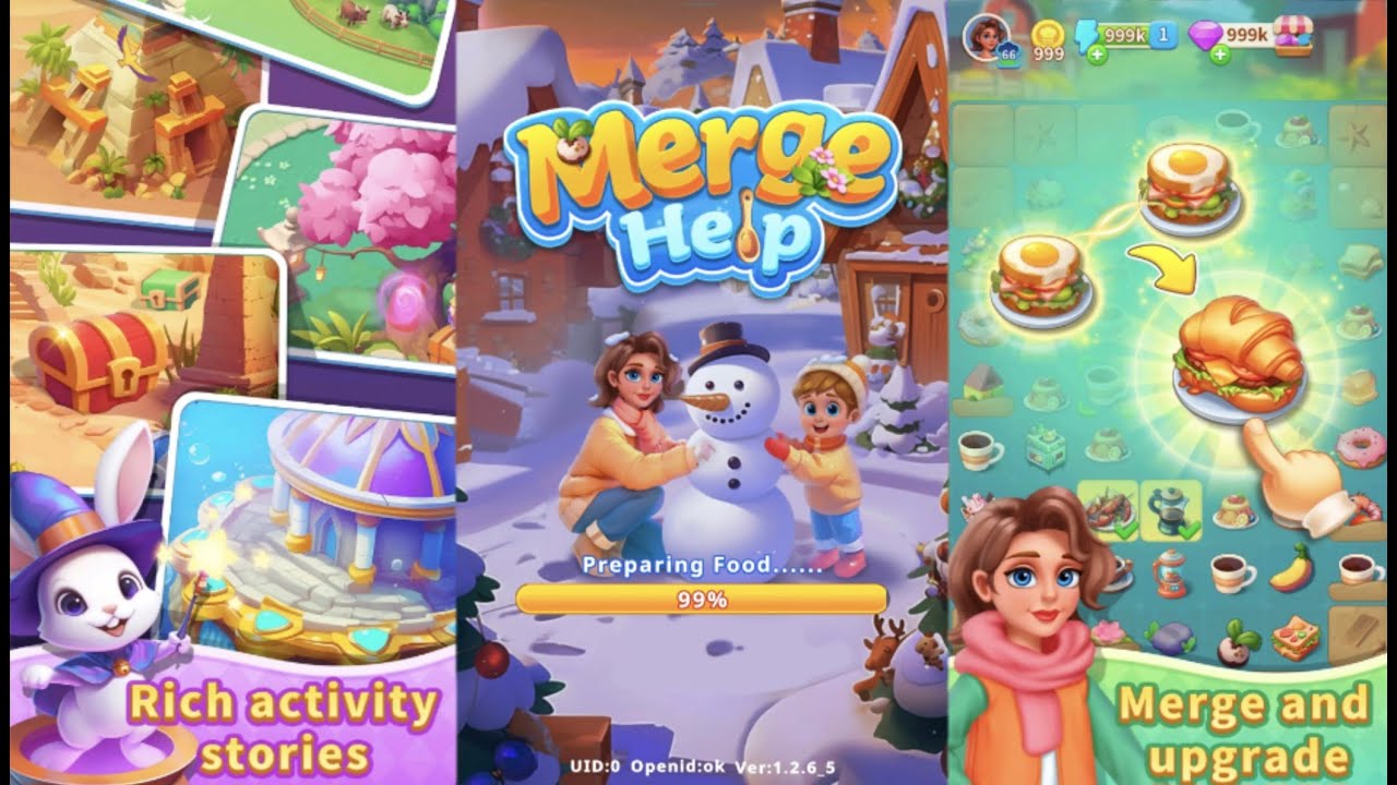 Merge Help - Warm Family  #merge