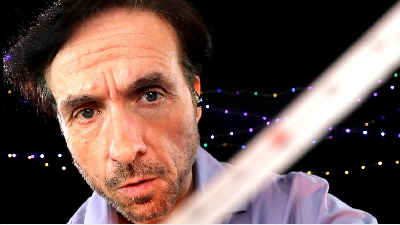 Asmr Measuring Your Face FOR SLEEP