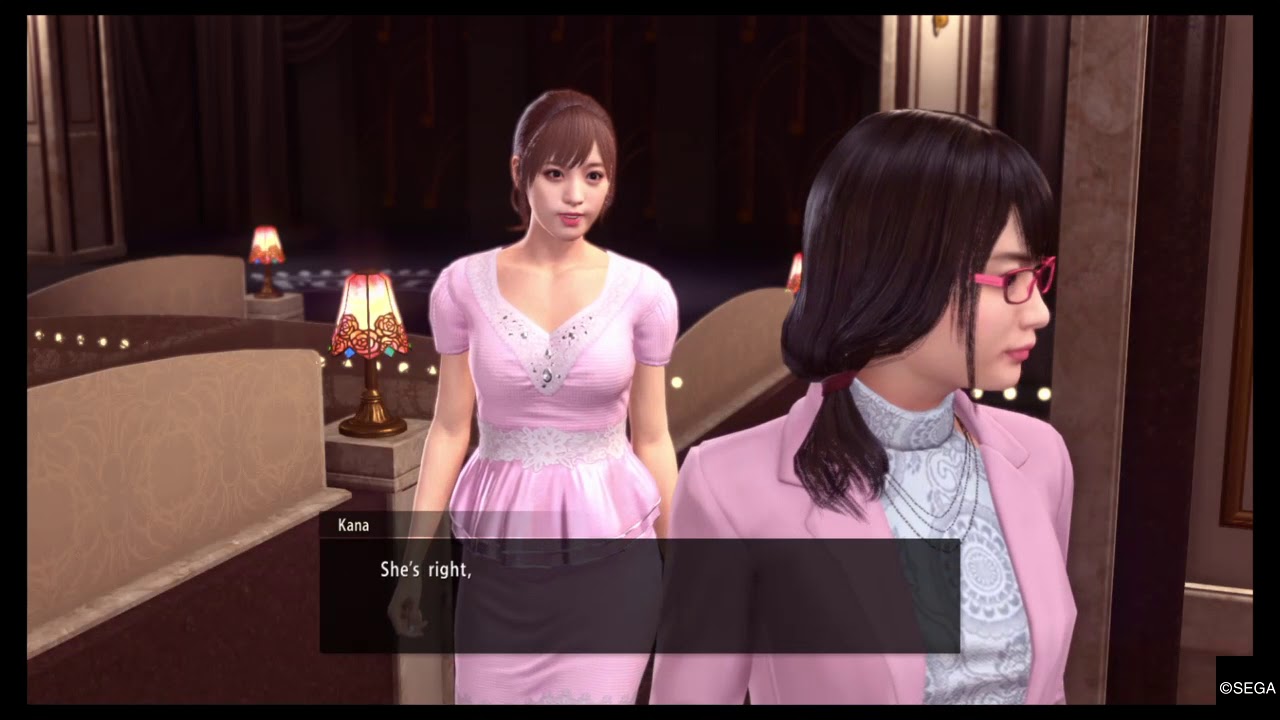 YAKUZA KIWAMI 2 Yuki becomes a hostess again