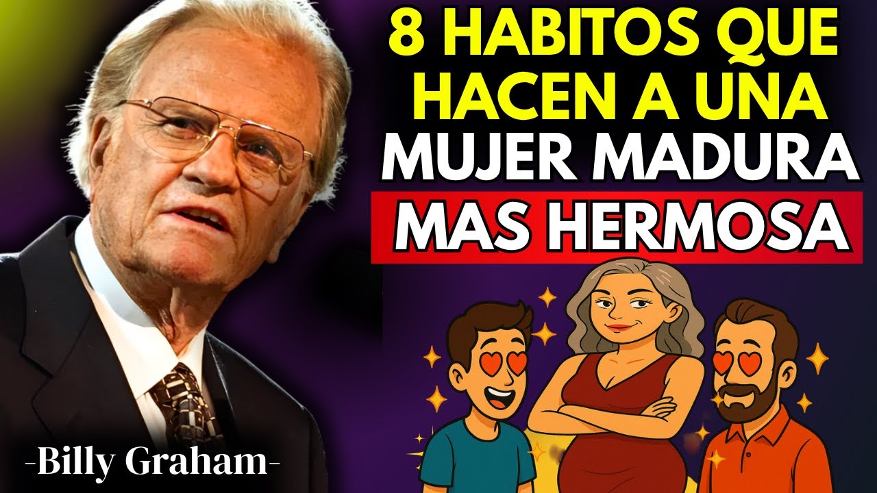 8 HÁBITOS de las MUJERES SEGURAS que TODOS encuentran IRRESISTIBLES - Billy Graham