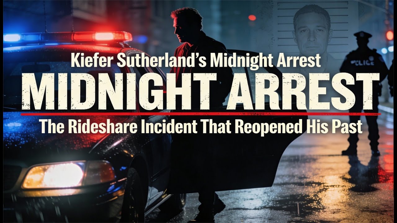 Kiefer Sutherland&rsquo;s Midnight Arrest &mdash; The Rideshare Incident That Reopened His Past
