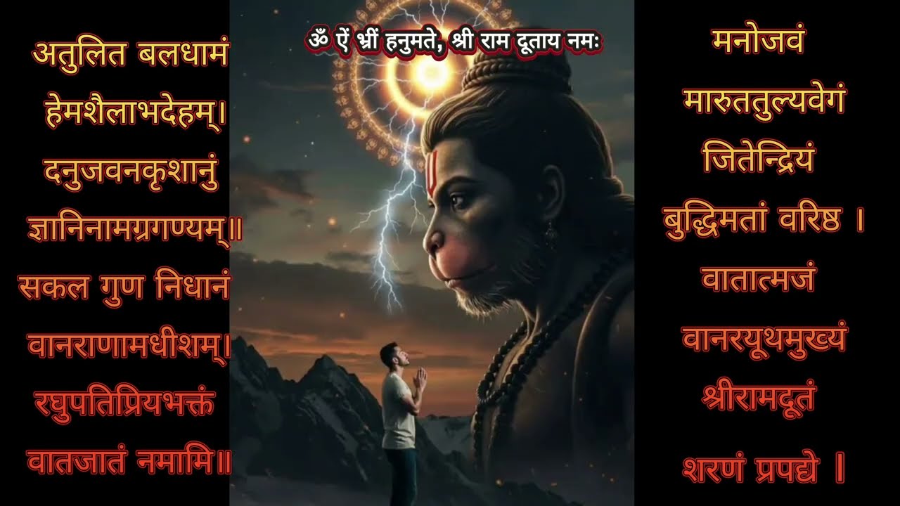 हनुमान स्तुति भजन 🌼 अद्भुत चामत्कारिक भक्ति पूर्ण #Ram #Bhakti #hanuman #HanumanChalisa #Ramayan 