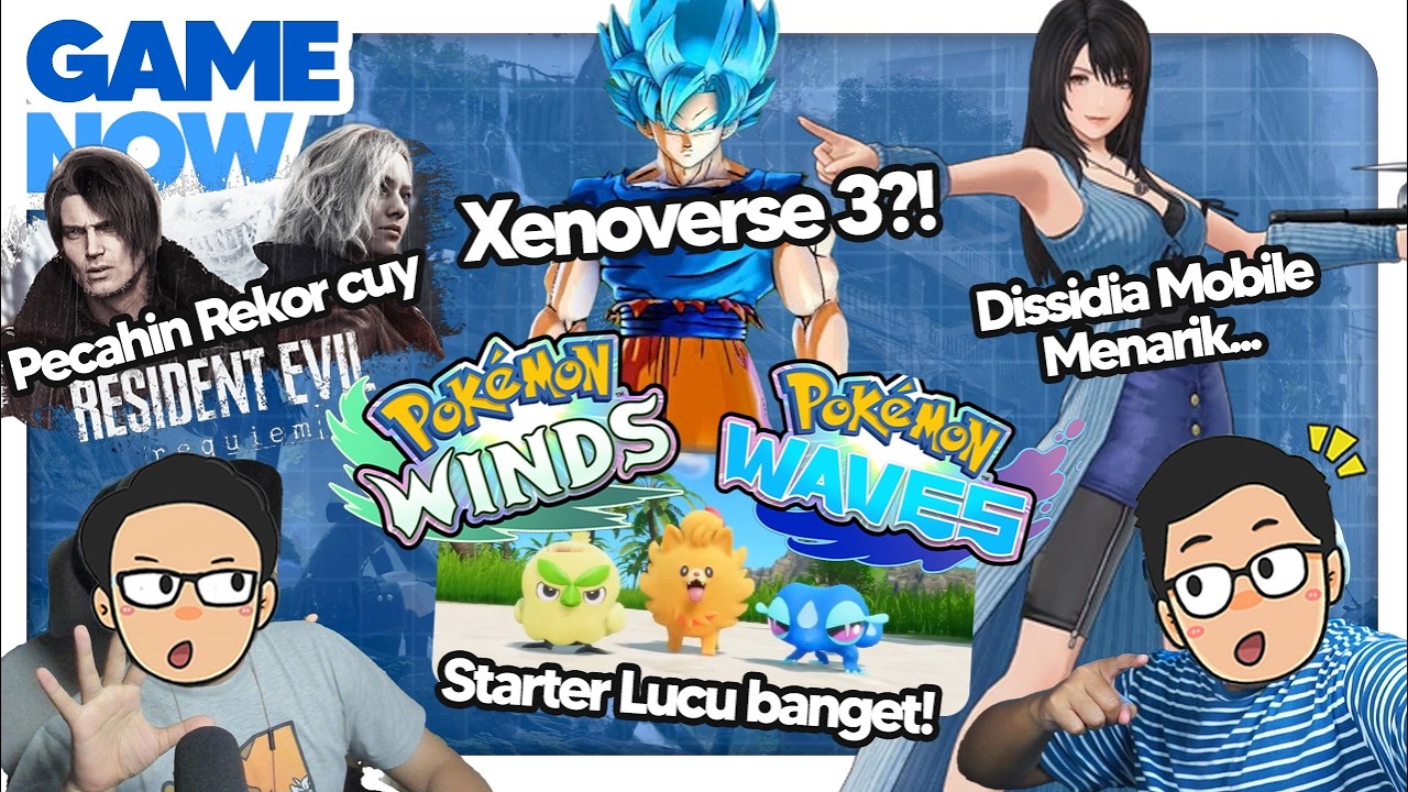 Pokemon Winds and Waves!, Dragonball Xenoverse 3?!, sampai Toge Production Mau Pindah? | #Gamenow