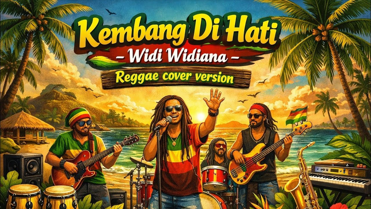 Widi Widiana - Kembang di hati REGGAE COVER AI (By Reggaetime_id) | Cover lagu lawas Bali