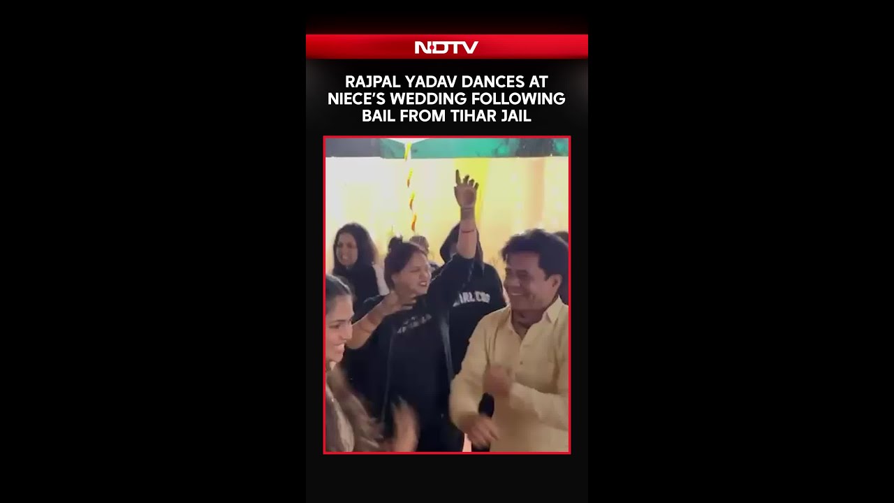 Rajpal Yadav Dances At Niece's Wedding Following Interim Bail From Tihar Jail