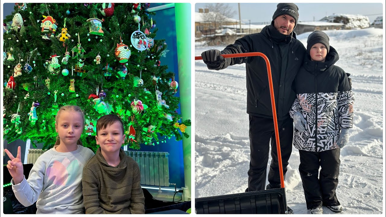 ❄️Влог: Театр | Рождество | Едем в деревню | Закупка в Ашане