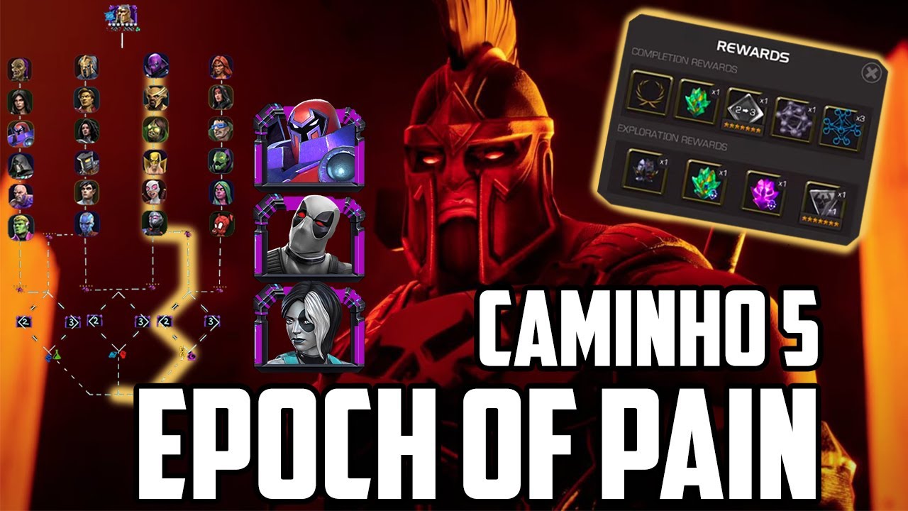 EPOCH OF PAIN - Caminho 5 (Mutante + Místico) | Marvel Contest of Champions