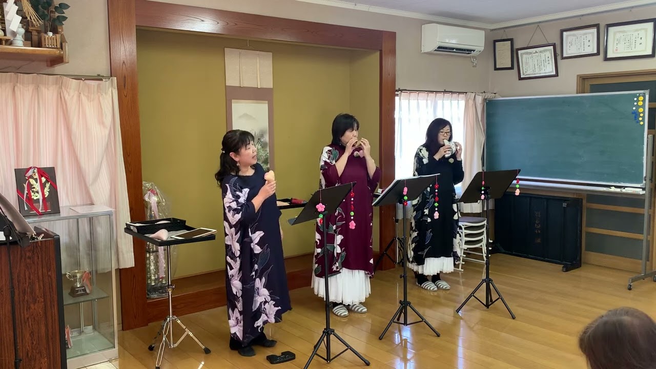 高校三年生〈オカリナ三重奏〉
