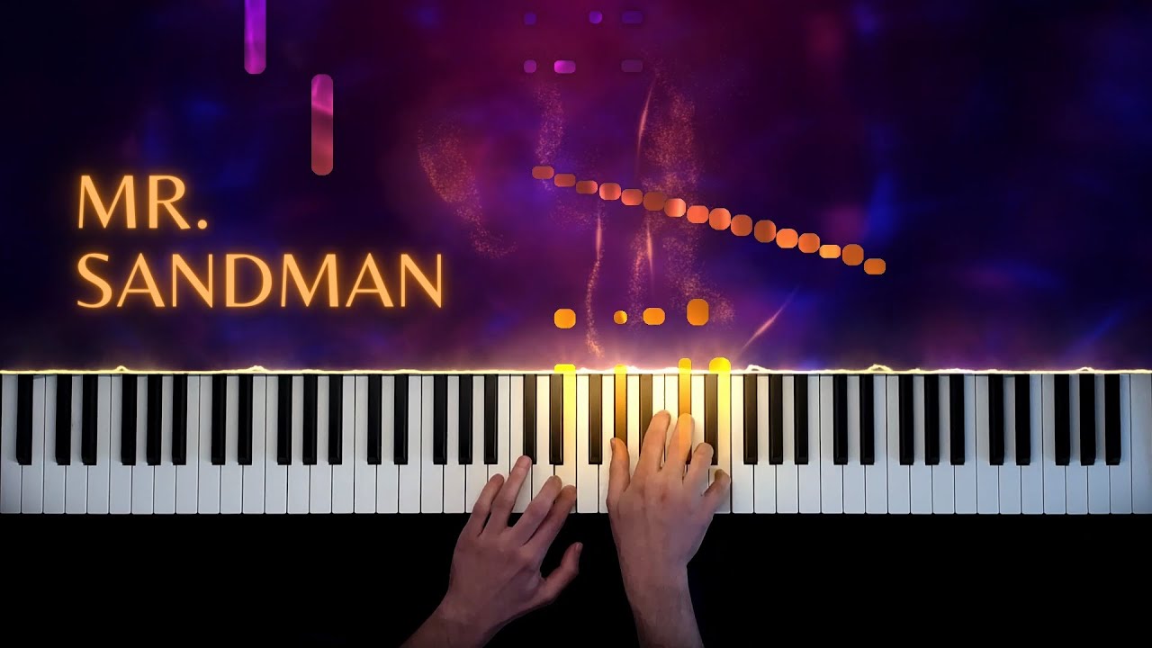 Mr. Sandman - The Chordettes | Jazz Piano Cover + Sheet Music