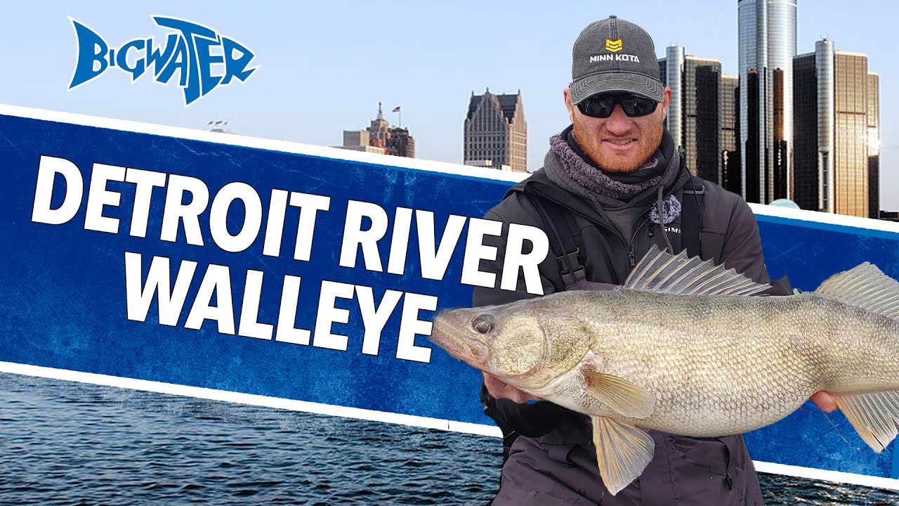 Detroit River Fishing - Jigging For Spring Walleye