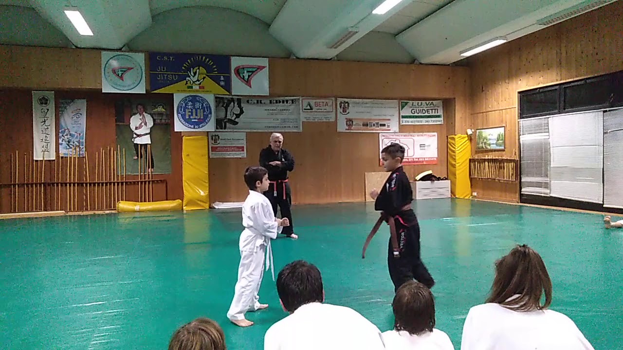 esame cintura gialla ju jitsu