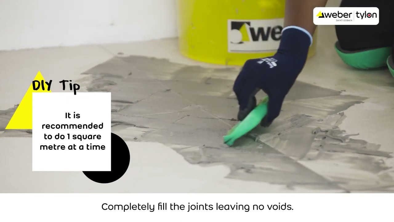 Weber Tylon premium tile grout