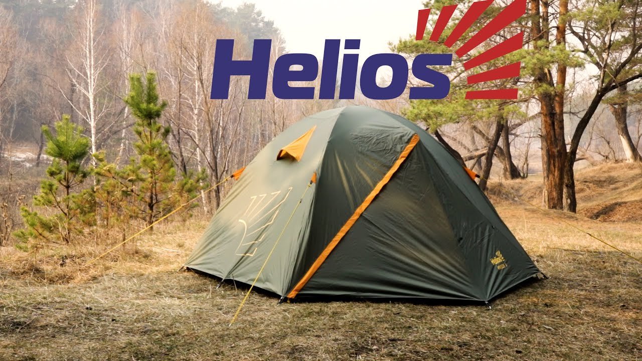 Палатка трехместная туристическая BREEZE-3 Helios