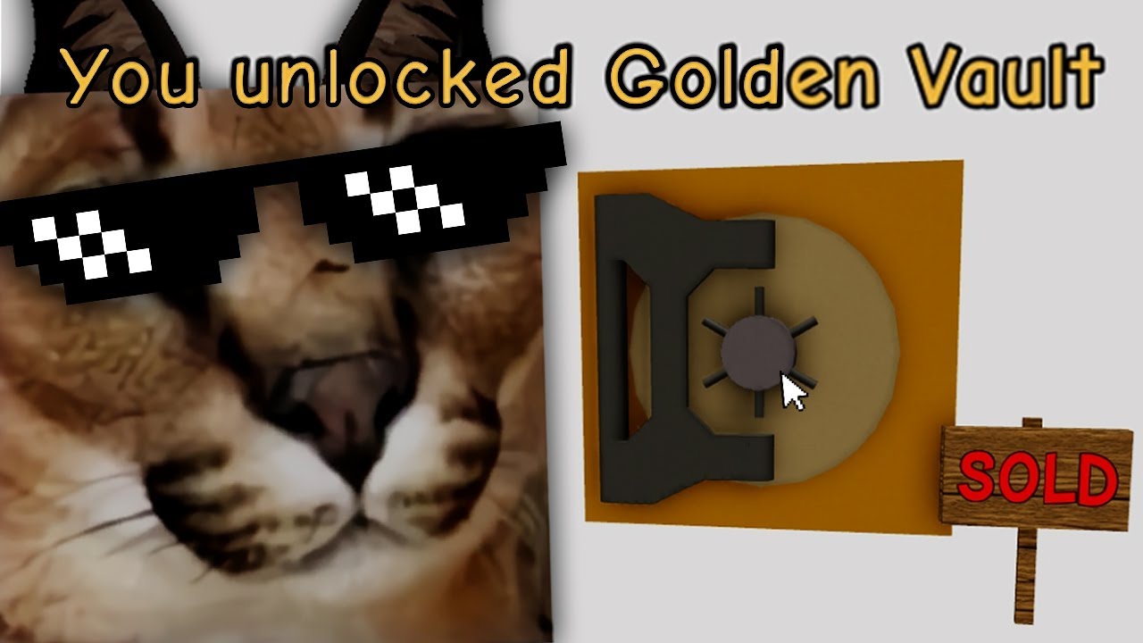 Raise a Floppa 2 New REBIRTH ITEM The GOLDEN VAULT It's INSANE?!