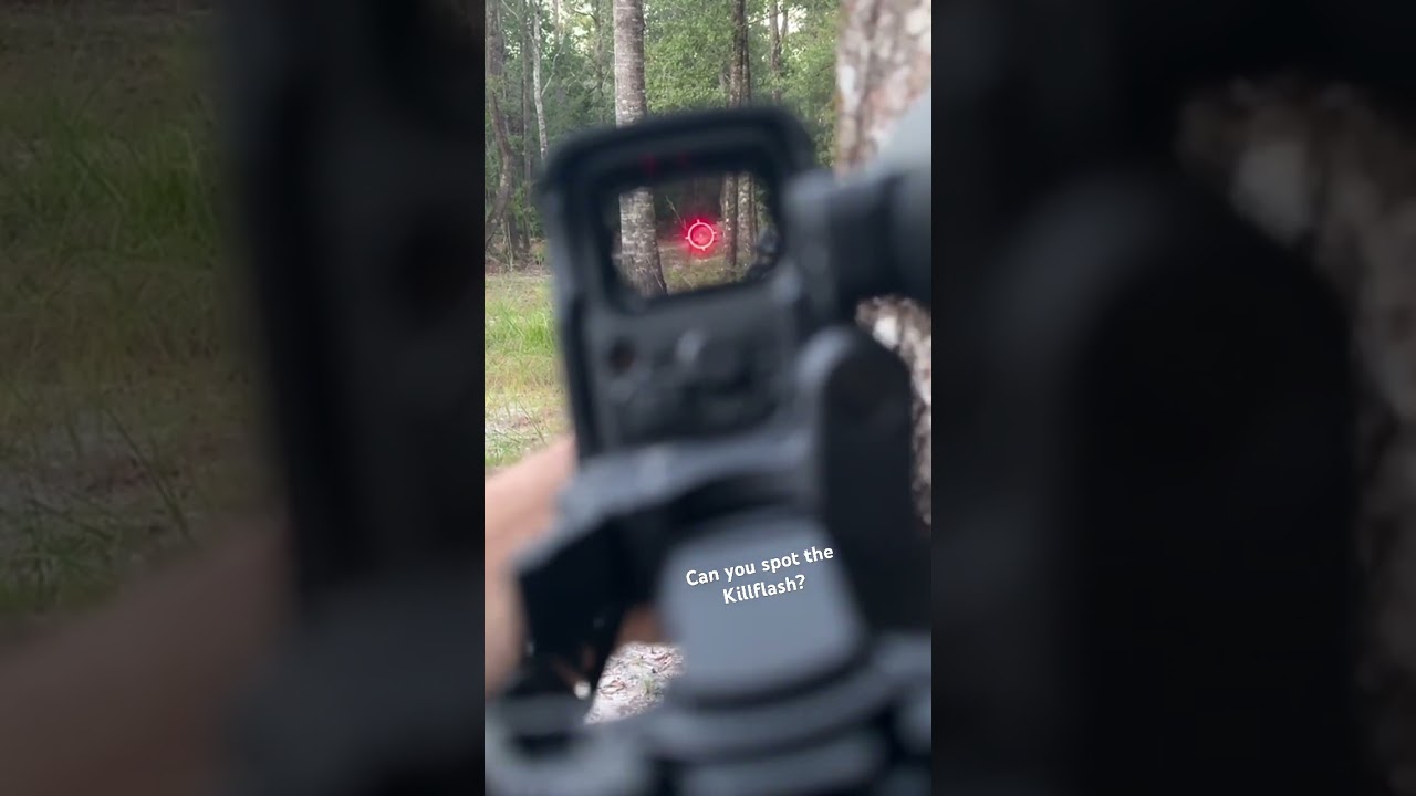 EOTech EXPS / XPS Aim Down Sights Killflash #ard #productdevelopment #productdesign #edc #magnifier