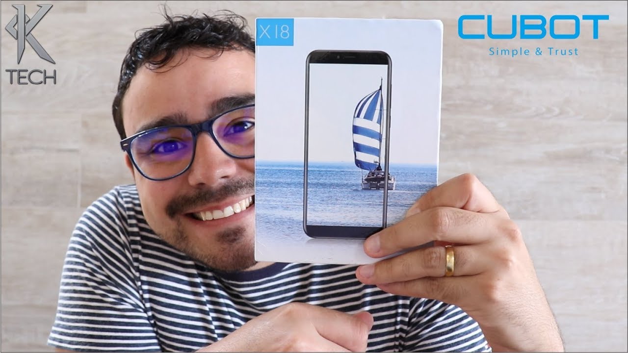 MUITO BONITO E BARATO - UNBOXING CUBOT X18
