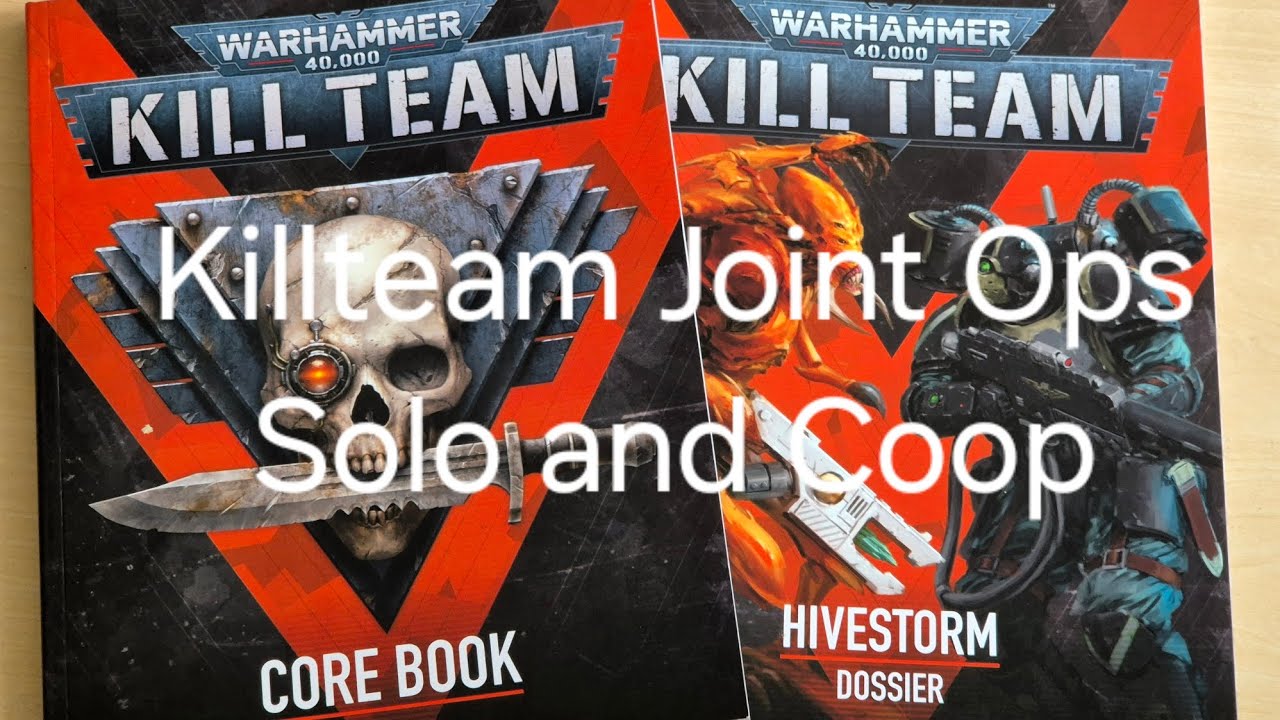 New Kill team hivestorm joint ops solo and coop review warhammer 40k