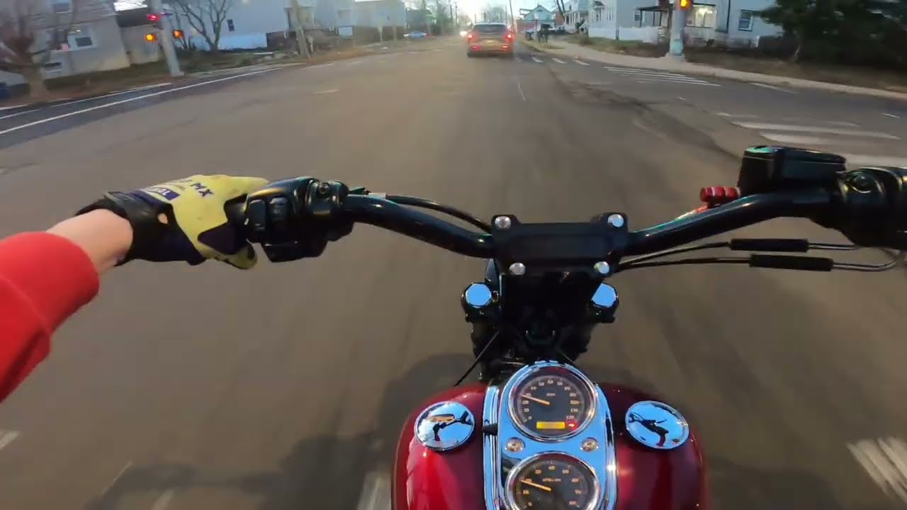 Taking the dyna for a little ride 