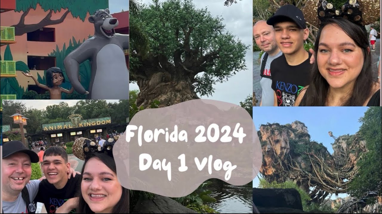 Florida 2024 Day 1 Vlog | Animal Kingdom | Disney Springs | Summer House On The Lake
