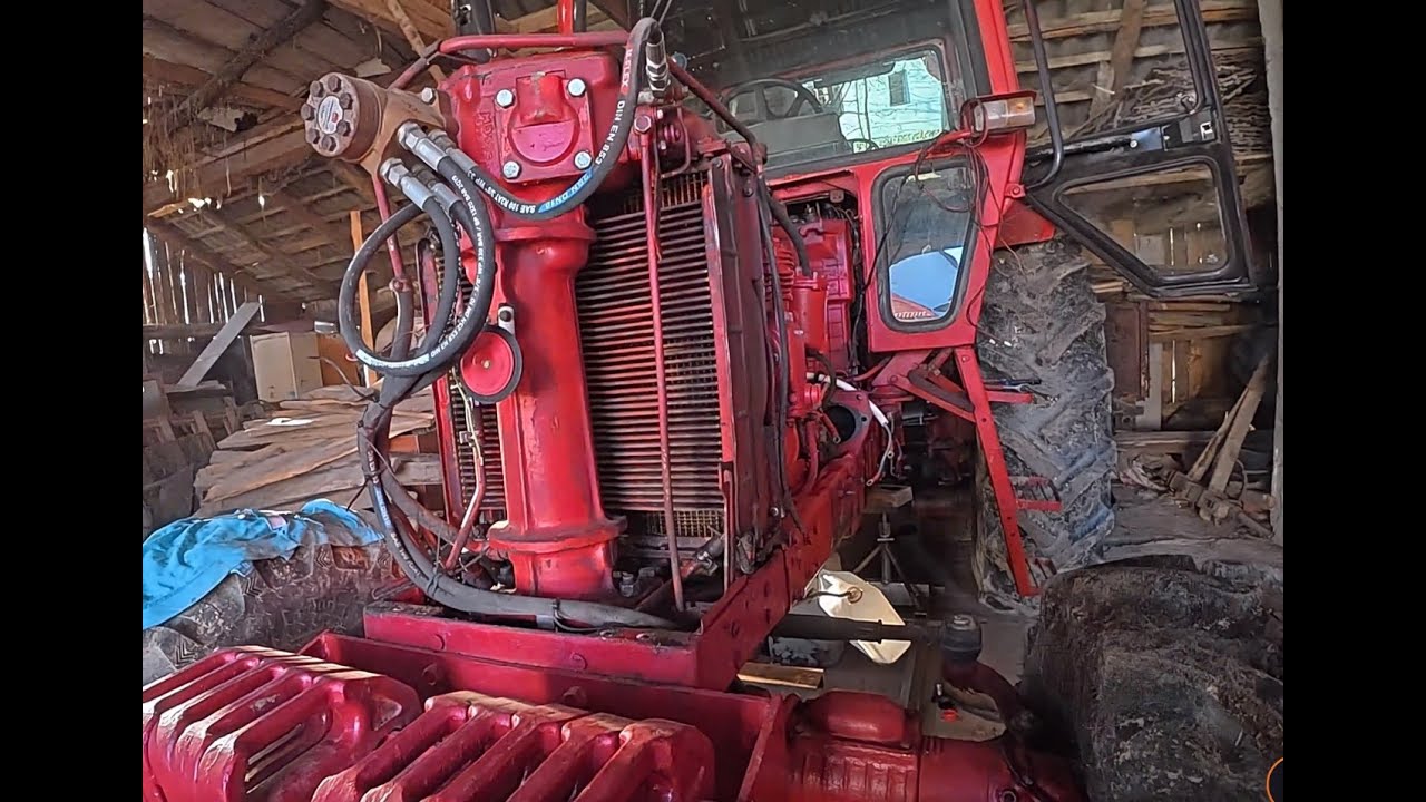 MTZ Goły i wesoły :) Przygotowujemy MTZ-ta do rozpołowienia