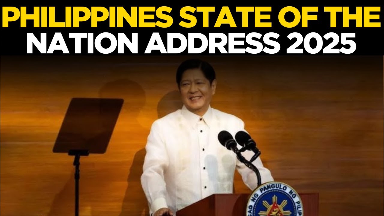 Philippines LIVE: State of the Nation Address 2025 | President Marcos Jr. Nation Address Live