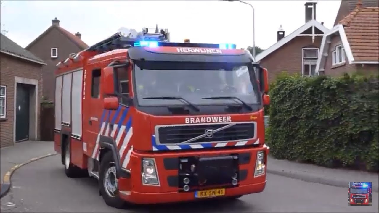 [Opkomst & Uitruk] Hulpdiensten naar grote brand in Asperen