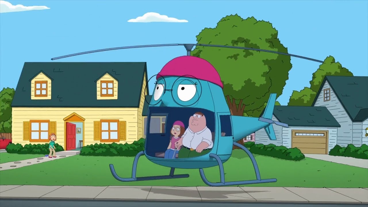 Meg hat ihren eigenen Hubschrauber (Deutsch/German)