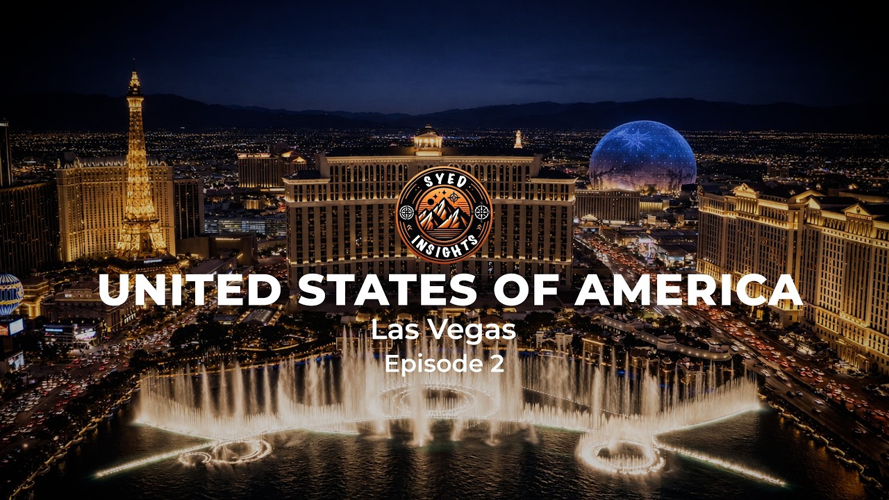 USA | LAS VEGAS | BELLAGIO | MADAME TUSSAUDS | THE SPHERE | EPISODE 2 |4K CINEMATIC VLOG | 2025