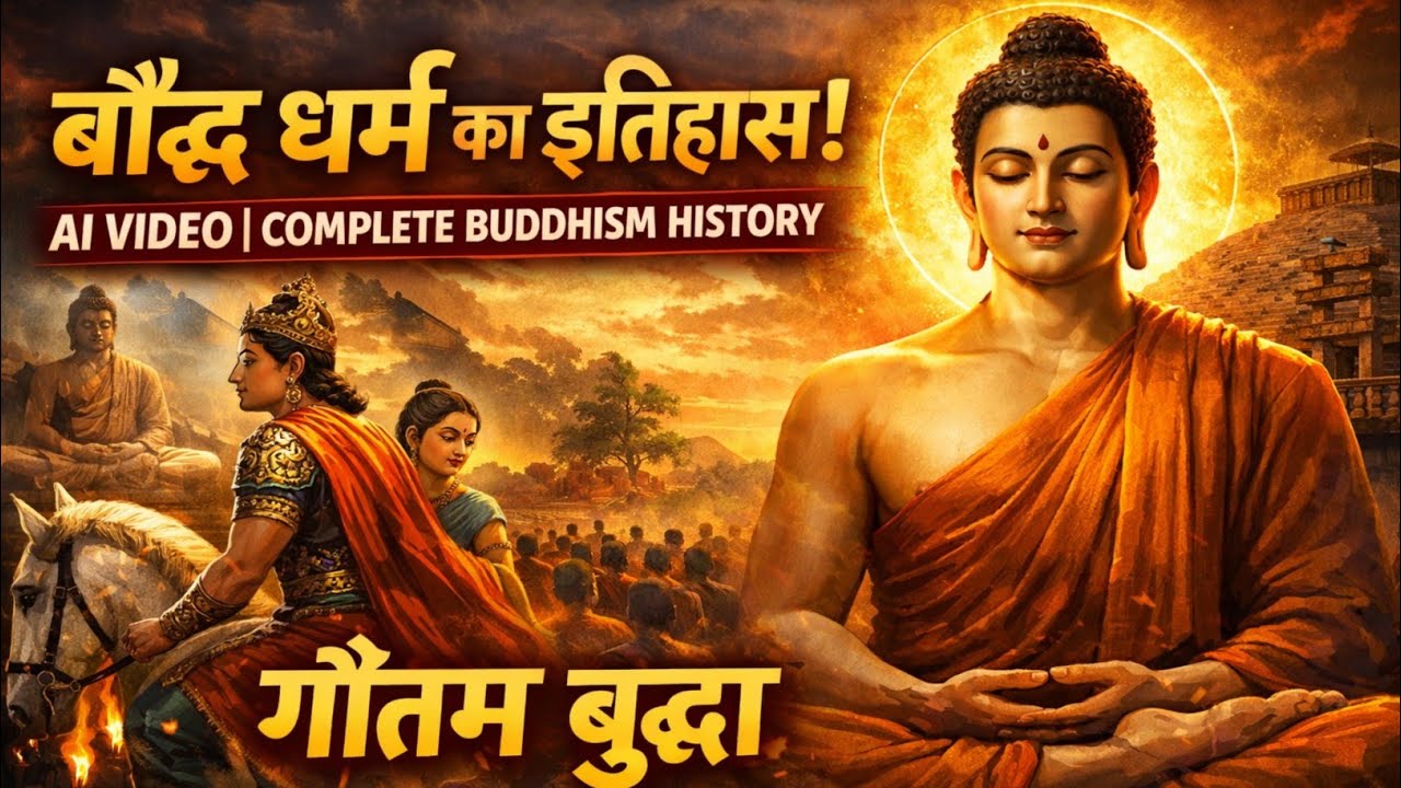 बौद्ध धर्म का इतिहास | Buddhism | Complete Buddhism History | Gautam Buddha | Ai Exam Guru 