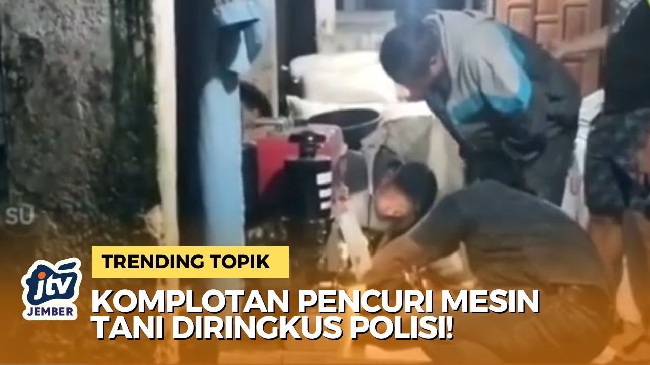 [LIVE] Madura Memanas! Komplotan Pencuri Mesin Tani Diringku