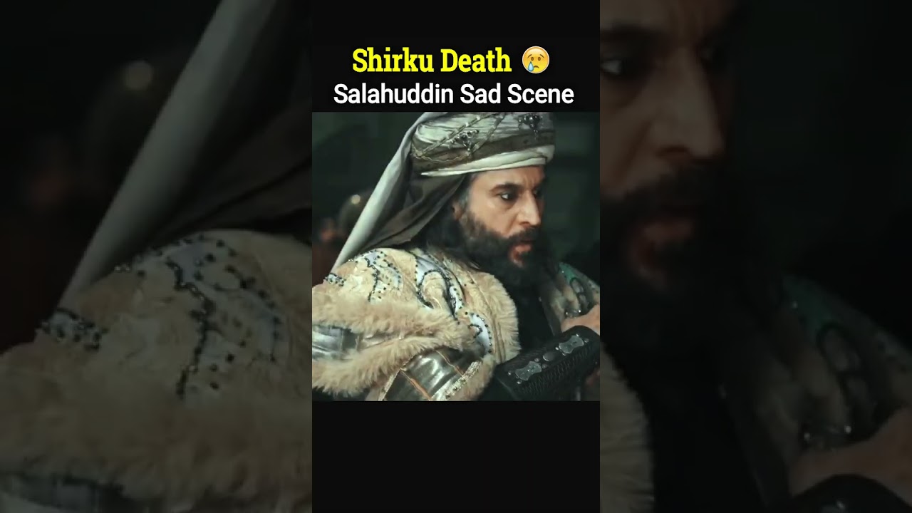 Shirku Death Scene - Salahuddin Sad Scene #season2  #salahuddinayyubi  #asjedits #humtv