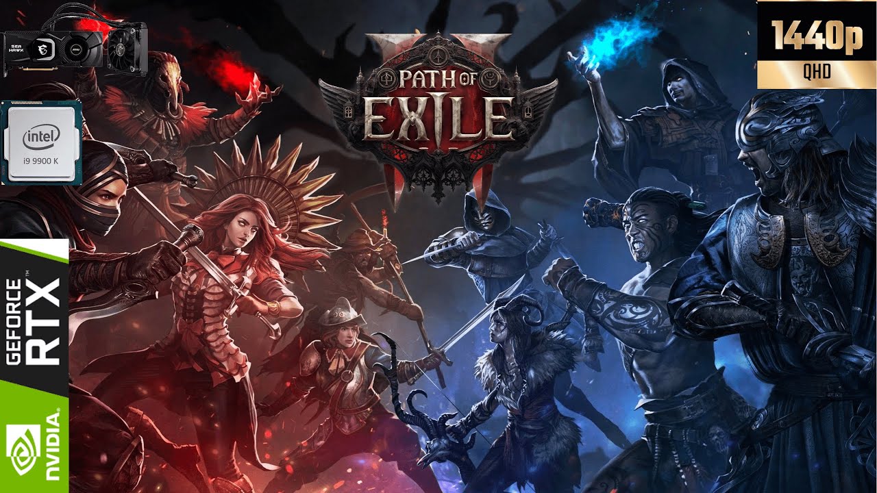 Path of Exile 2: RTX 2080 Ti - i9 9900k - 2560x1440