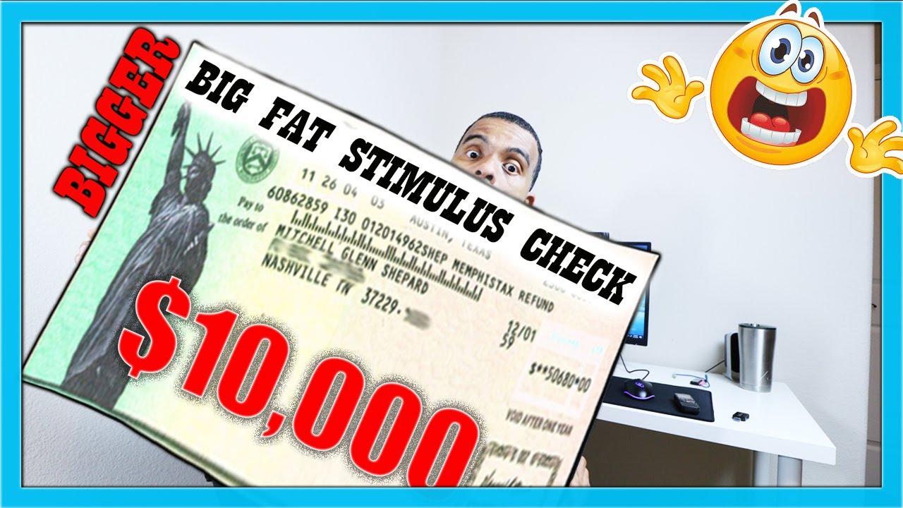 Even BIGGER Big Fat Stimulus Check $8,000 & $2,000 per Month Coming Soon? | May 10