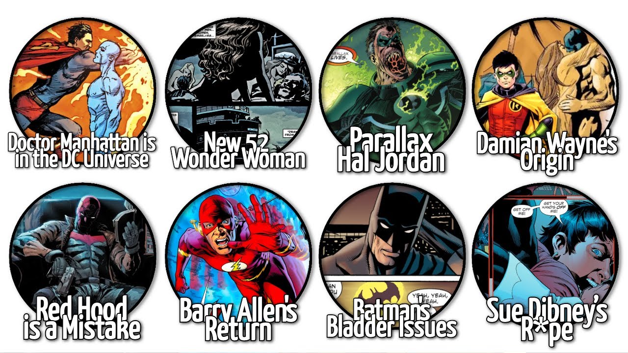 The Worst DC Retcons Explained in 18  Minutes