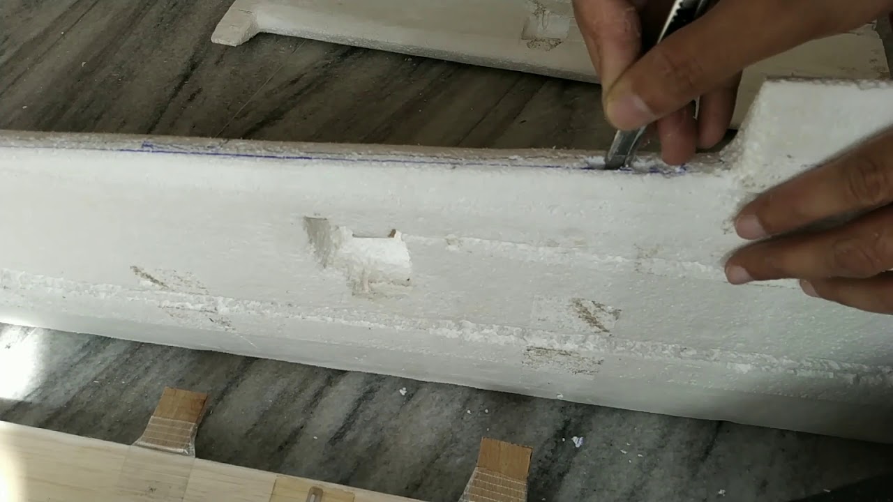 RC airplane, How to install Ailerons, set up Ailerons.