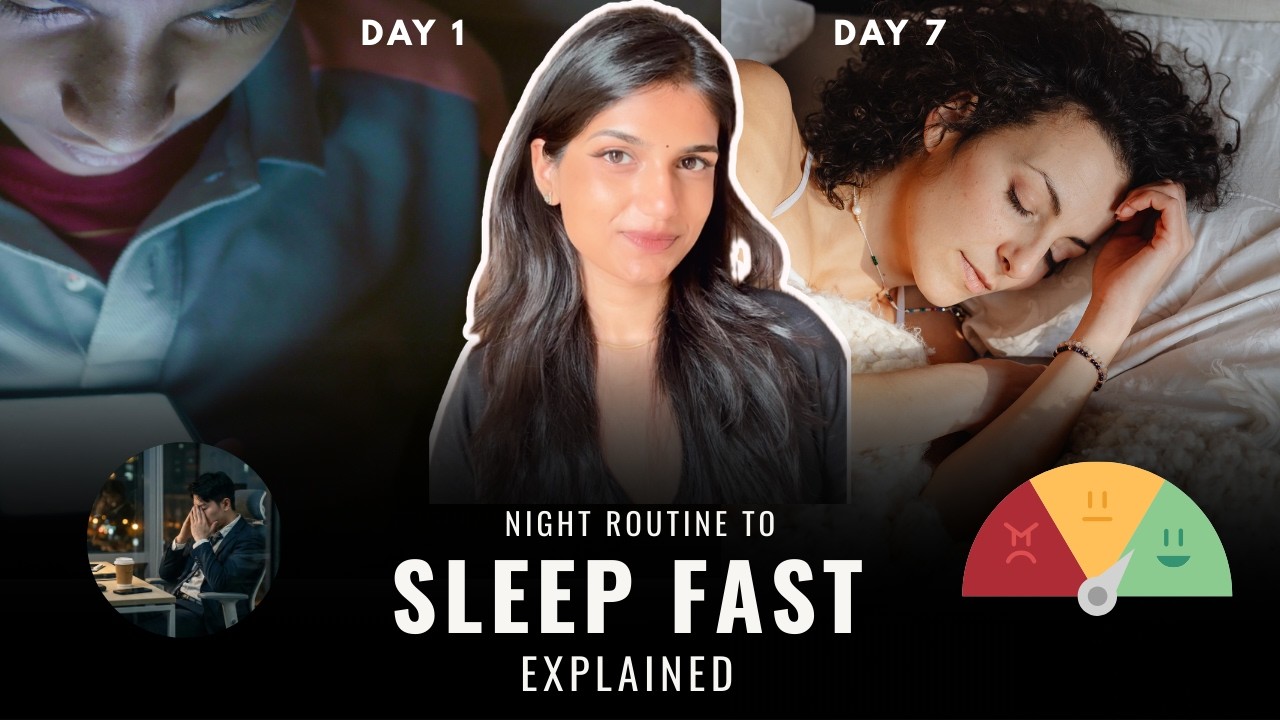 This night routine helped me to fall asleep fast.
