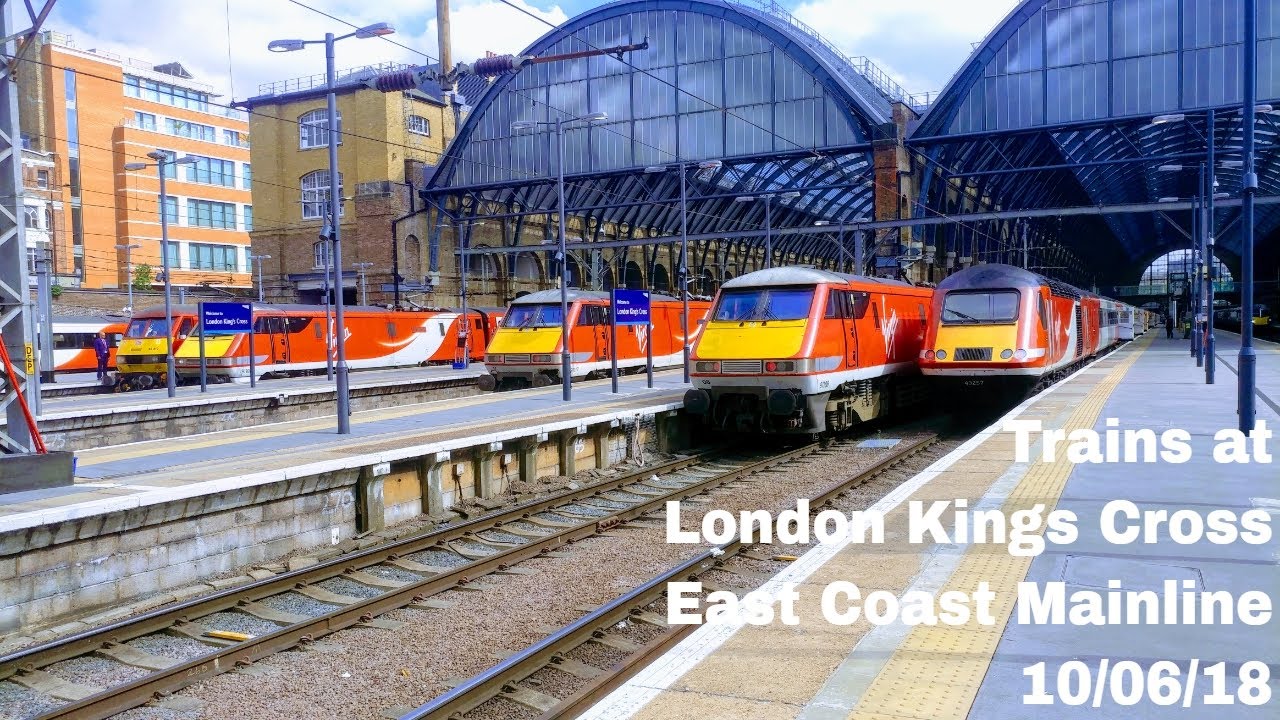 Trains at London Kings Cross, ECML | 10/06/18