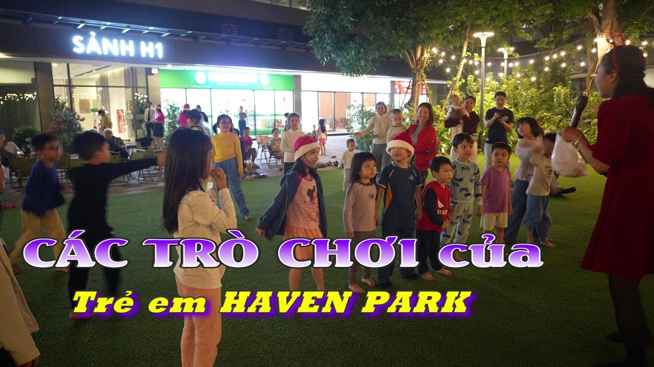Các trò chơi của trẻ em HAVEN đêm Noel 2025
