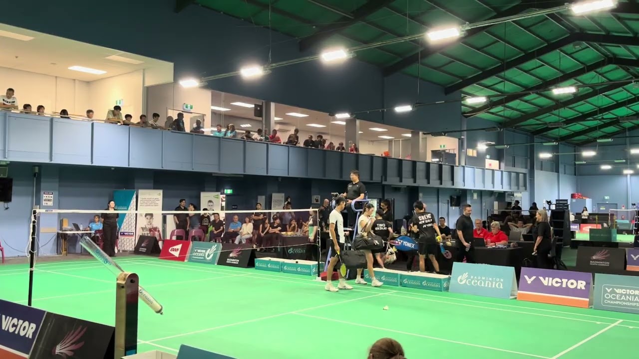 2026 Oceania Badminton Mixed doubles Final