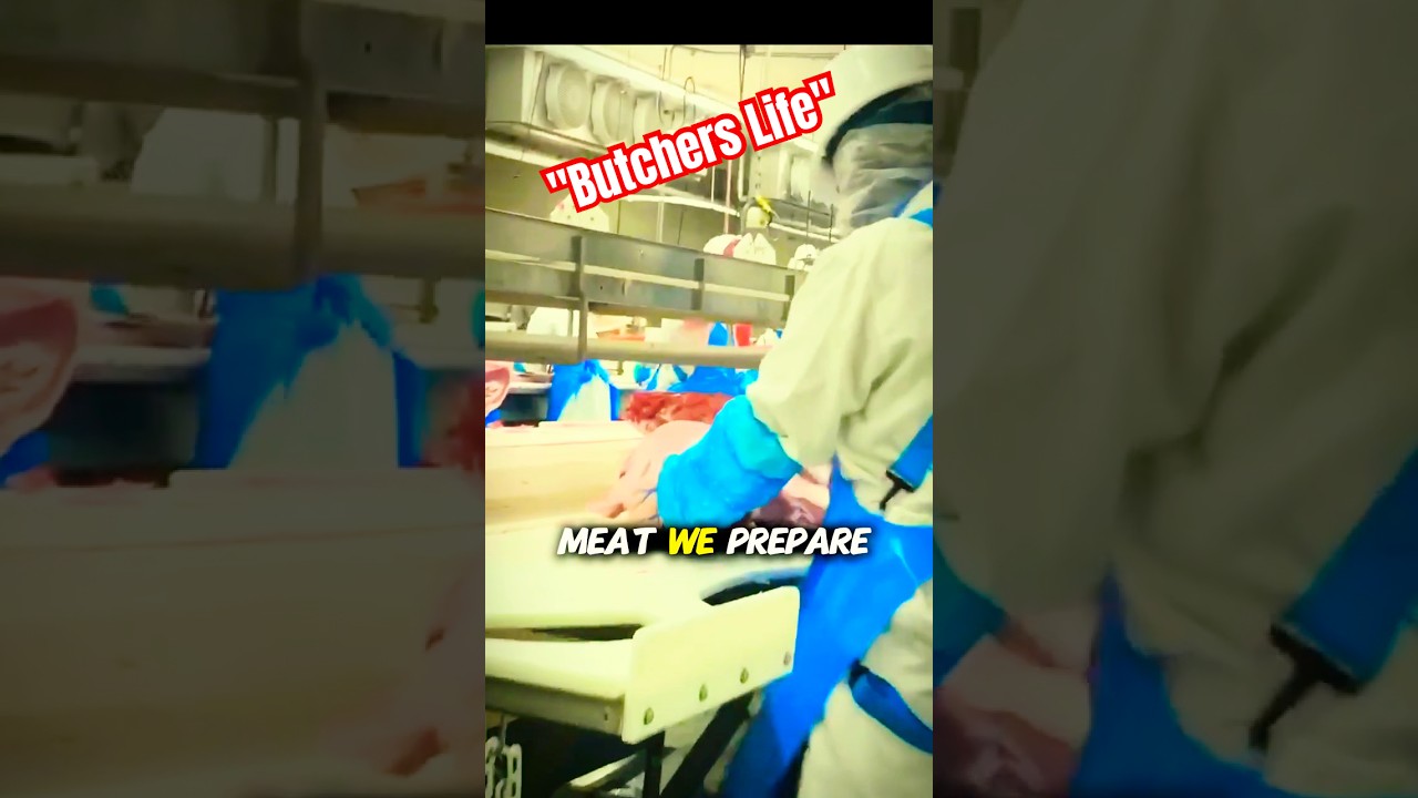 Life of a Butcher at HyLife &ndash;Behind the Scenes in Manitoba, Canada #buhaycanada #butcher #meatcutter