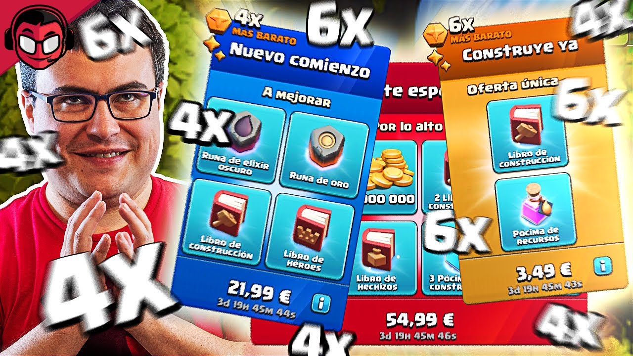 COMPRAMOS TODAS LAS OFERTAS DE LA ACTUALIZACIÓN ¡¡HAN PUESTO LA CASCADA!! | Clash of Clans