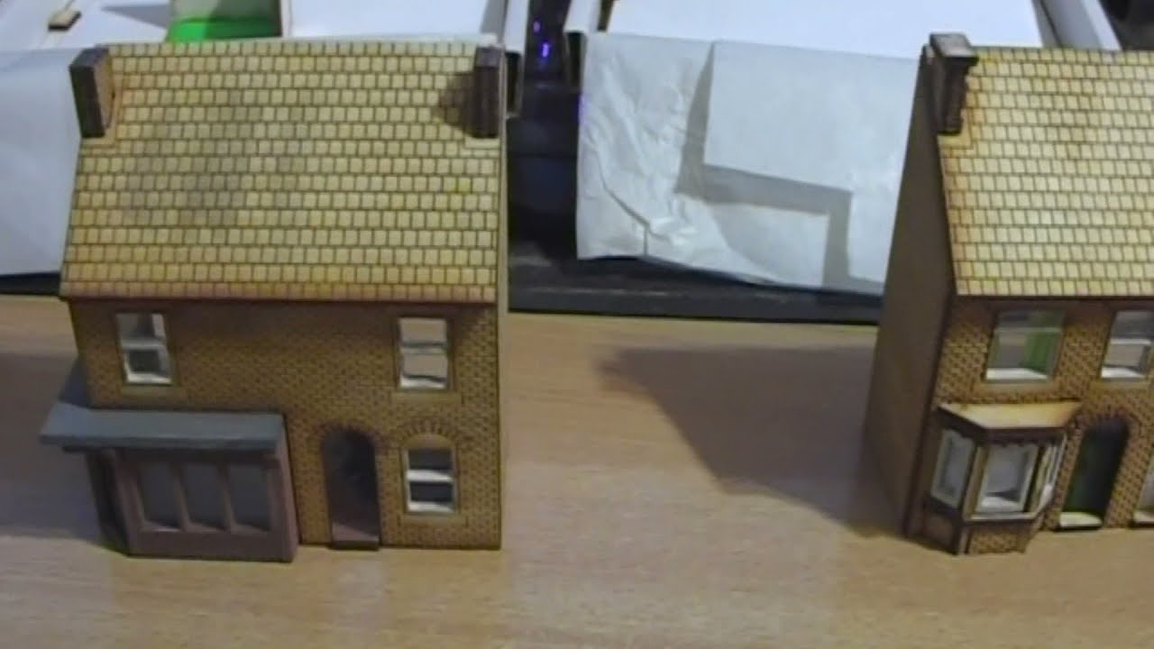 Battery powered Lighting & cheap easy way to improve model buildings
