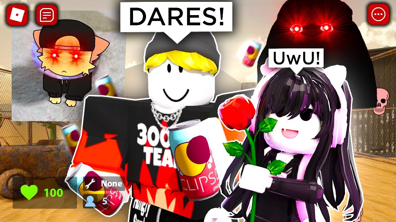 Roblox EVADE🏃— Funny Moments (DARES) #3
