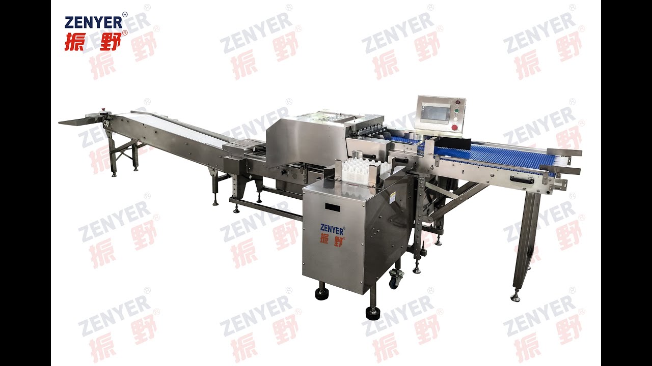 ZENYER 713AS Egg Farm Packer with Robotic stacker 30,000 eggs/hour