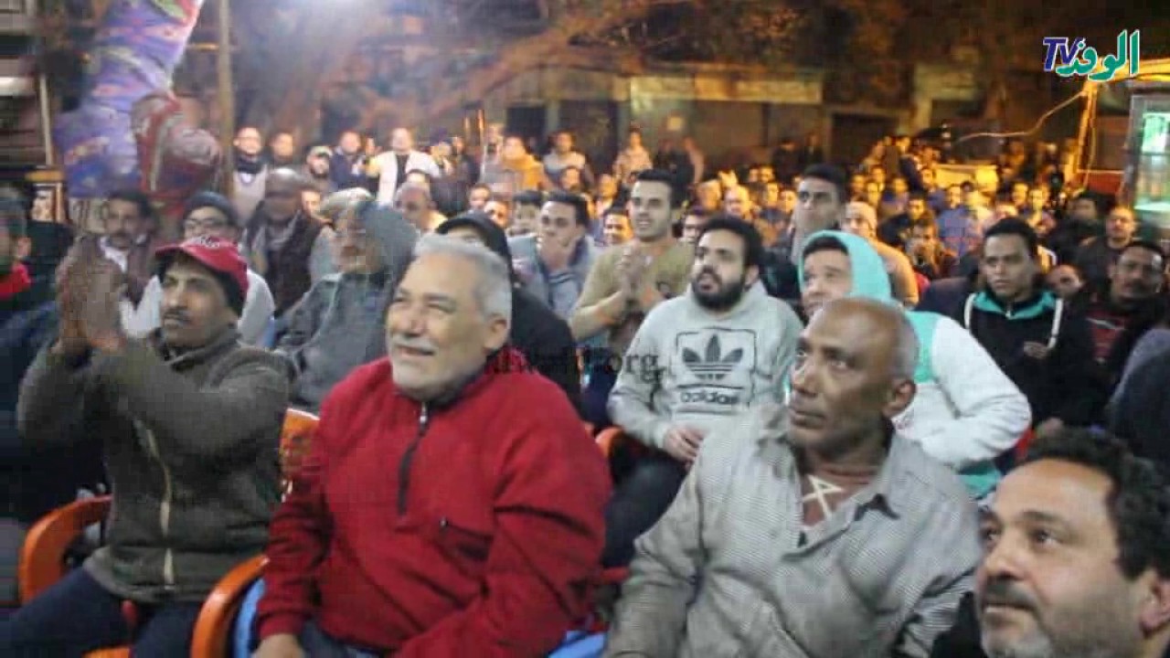شاهد.. فرحة عارمة بمقاهي المهندسين بفوز المنتخب المصري على نظيره البوركيني